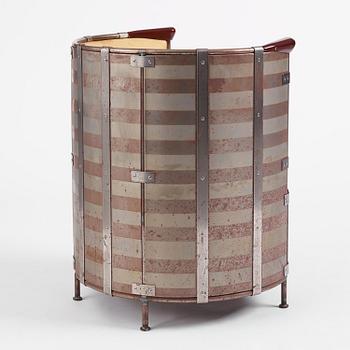 Mats Theselius, an "Älgskinnsfåtöljen" armchair, ed. 260/360, Källemo, Värnamo, post 1991.