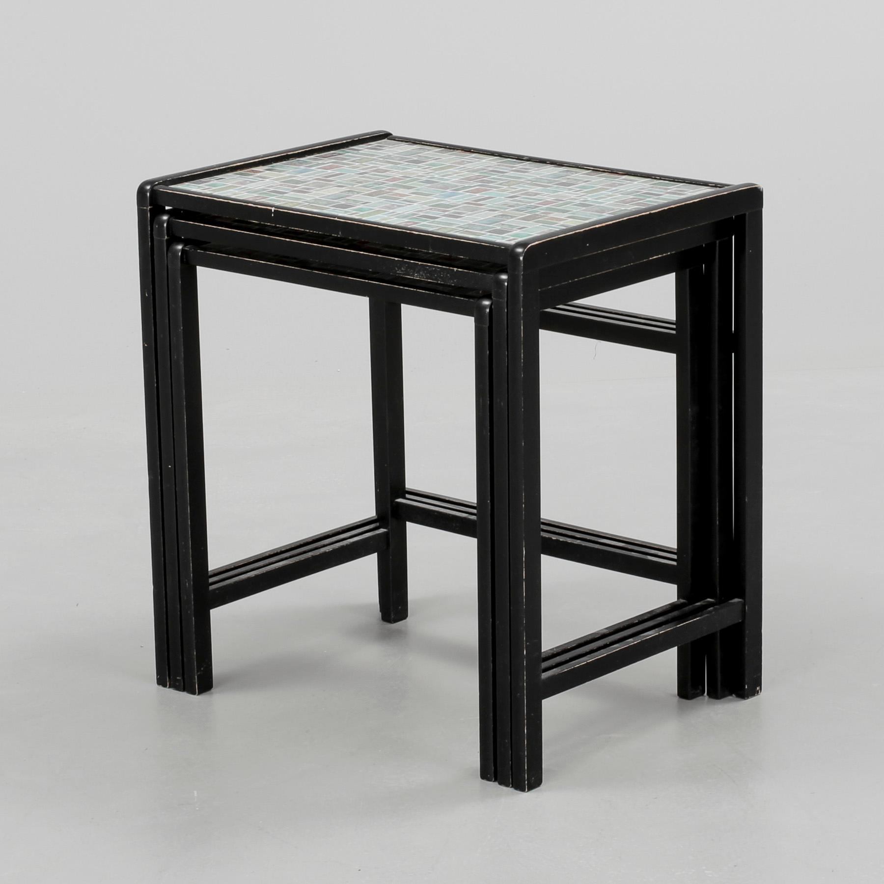 SATSBORD, 3 delar, 1900-talets mitt.