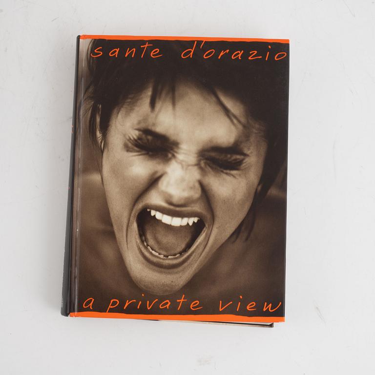 Andres Serrano and Sante d'Orazio, photo books, four volumes.