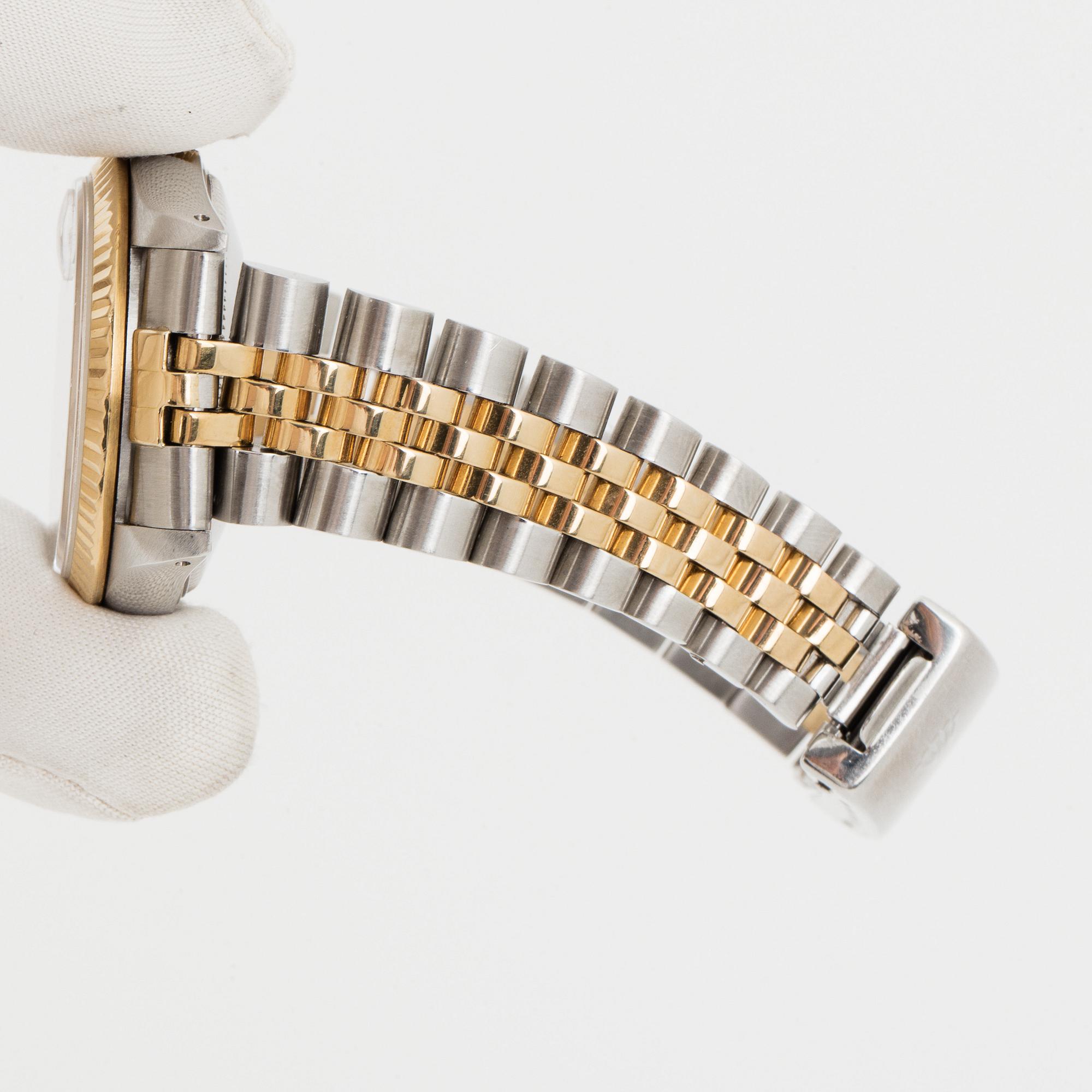 ROLEX, Oyster Perpetual Datejust, wristwatch, 30 mm.