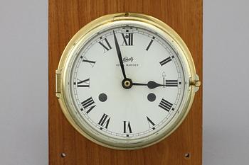 SKEPPSUR samt BAROMETER, mässing, Schatz, 1900-tal.