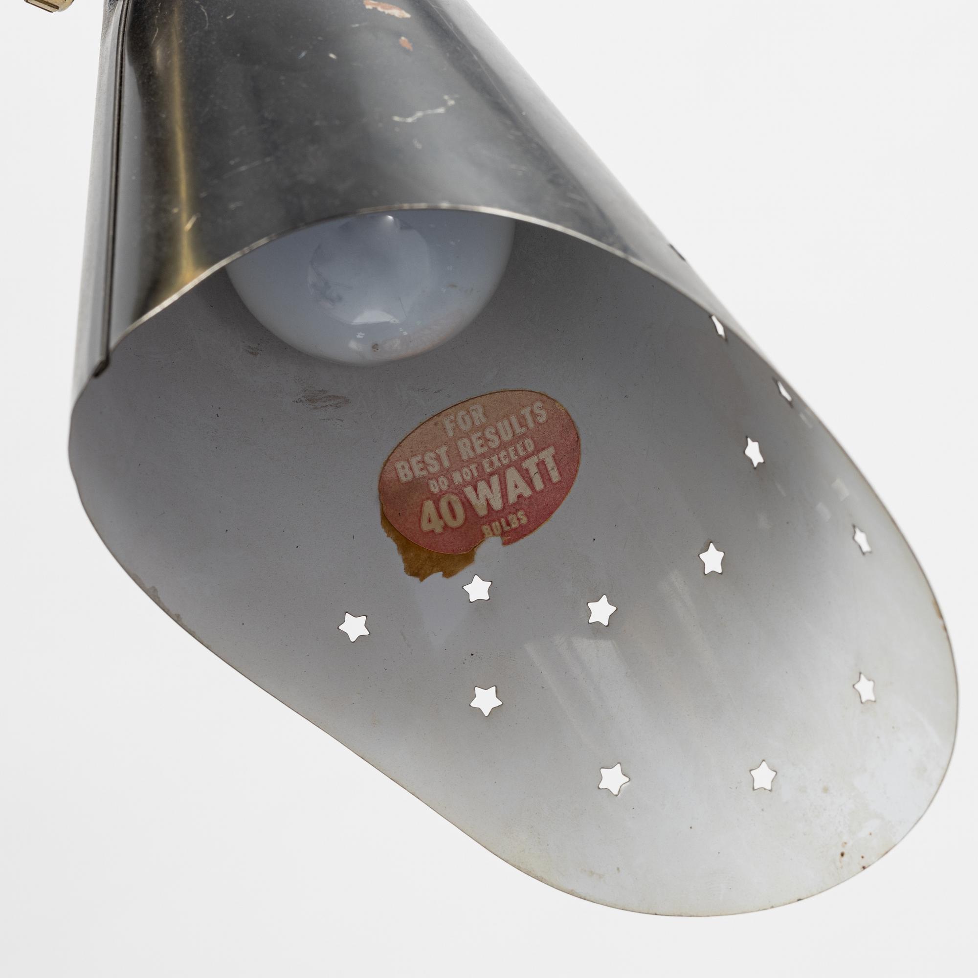 A mid 20th century floor lamp.