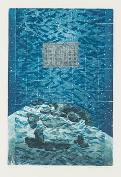Inari Krohn, etching, signed and dated 1988, numbered 2/30 tpl'a.