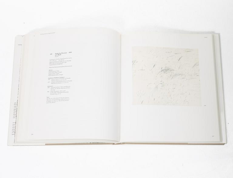 Cy Twombly, Book, Catalogue of the Paintings, Volume I, 1948–1960. Schirmer/Mosel, Munich, October 1992.
