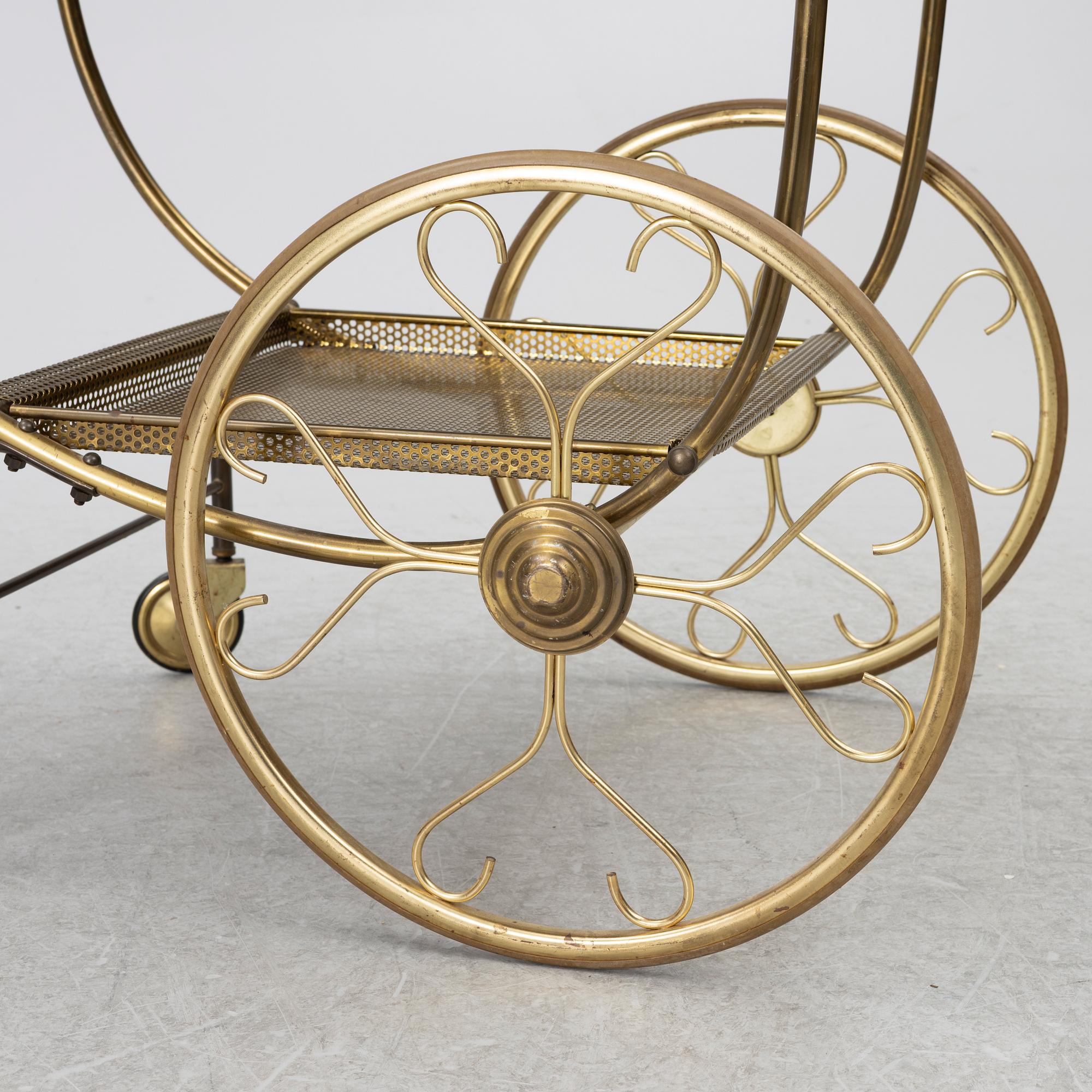 Serving cart, second half of the 20th century.