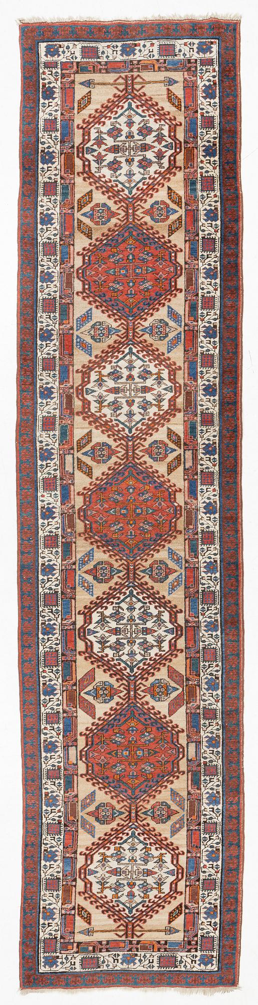 Gallerimatta, Sarab, semiantik, ca 425 x 98 cm.