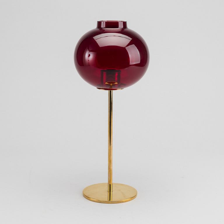 HANS-AGNE JAKOBSSON, a brass candle holder.