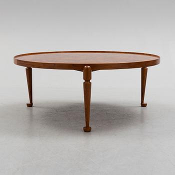 A 1980's model no 2139 coffee table by Josef Frank for Firma Svenskt Tenn.