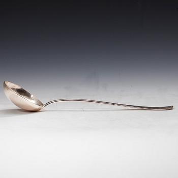 SOPPSLEV, 950 silver. Frankrike 1930-tal. Vikt 260 g.