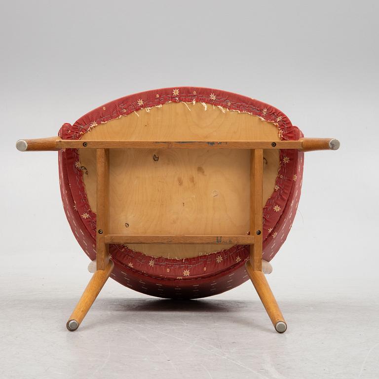 Jörgen and Nanna Ditzel, a pair of armchairs, 'Kitani ND-01', Willadsen, Vejen, 1950's.