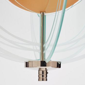 Vicke Lindstrand, an "Arsenal" ceiling lamp model "LD 610/611", Orrefors, 1930s.