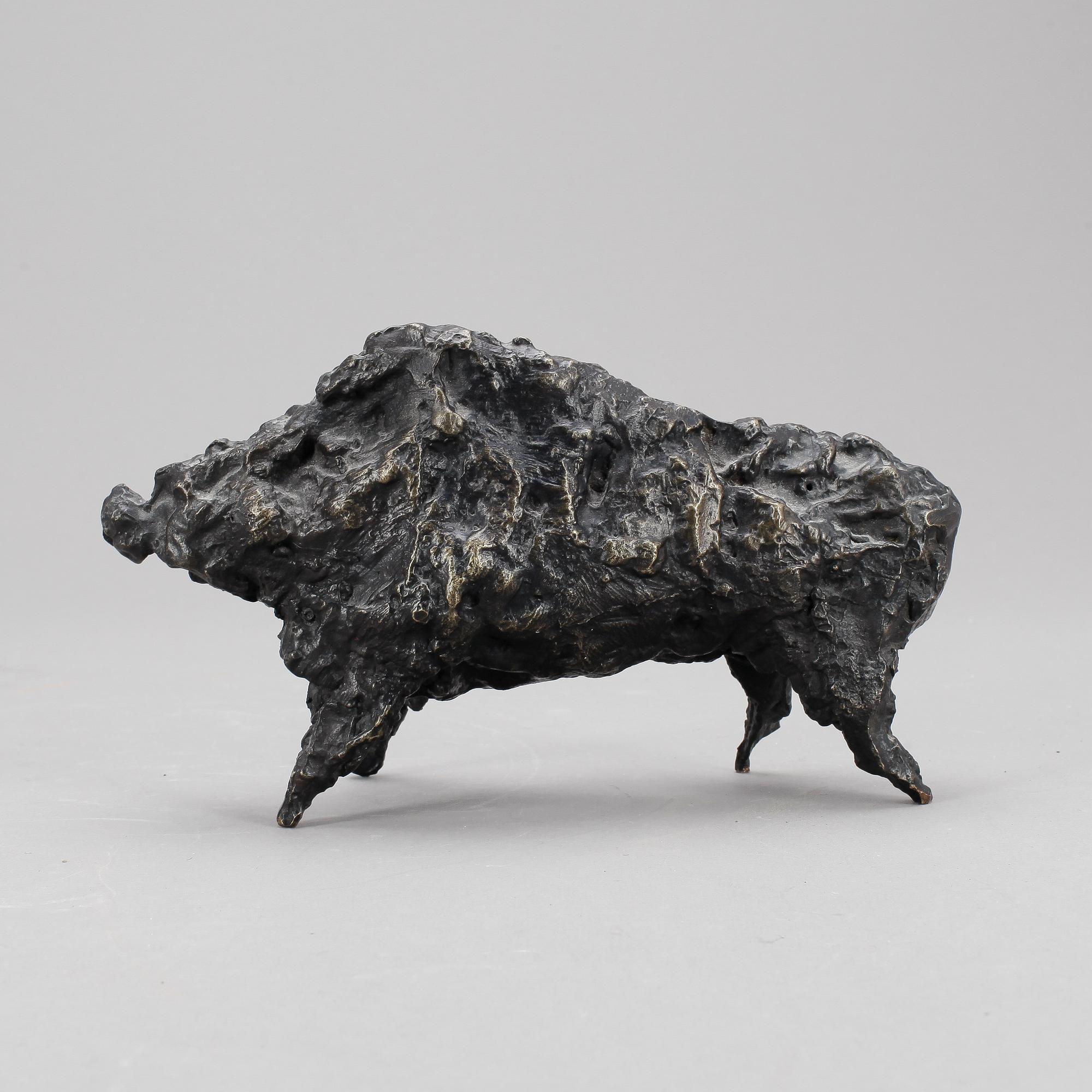 BO LÖFGREN, skulptur, brons, signerad.