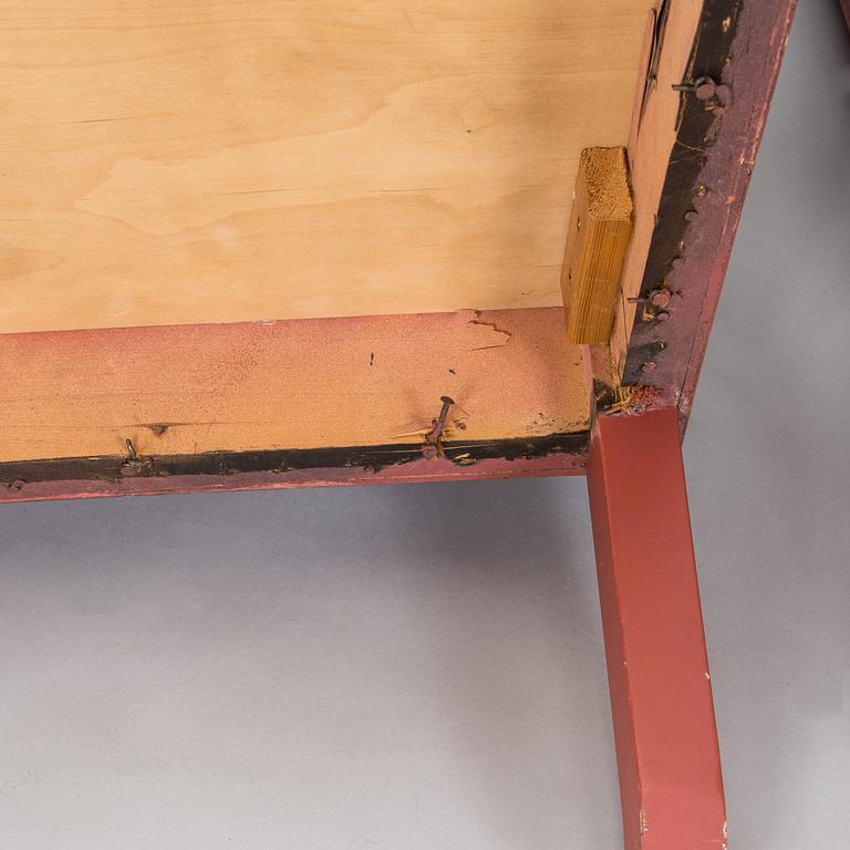 Evert Toivonen, fåtöljer, ett par, tillverkare Möbelfabrik T. Karvanen, Kuopio Finland 1930-tal.