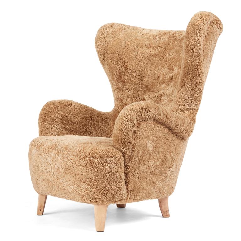 Otto Schulz, a Swedish Modern armchair, Boet 1940s.