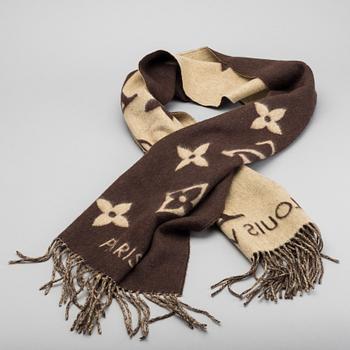 LOUIS VUITTON, "Reykjavik" scarf.