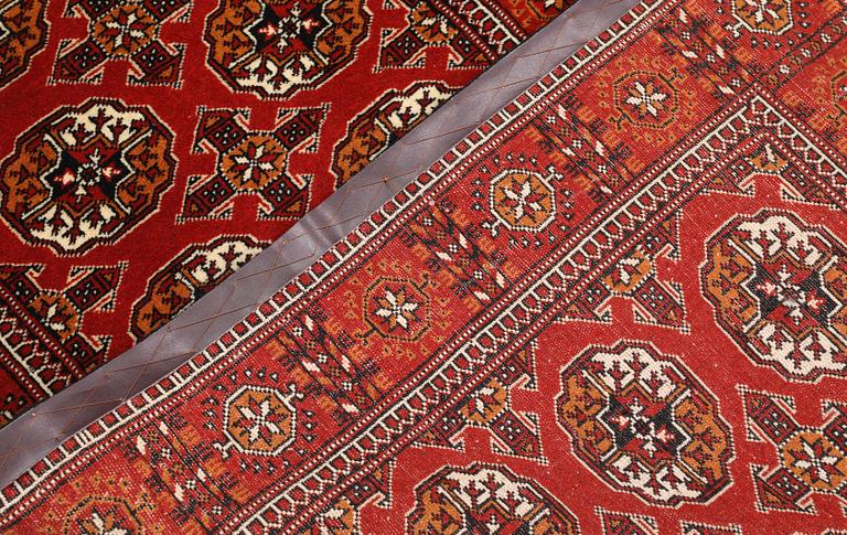 A runner,Turkmenistan, approx. 295 x 90 cm.