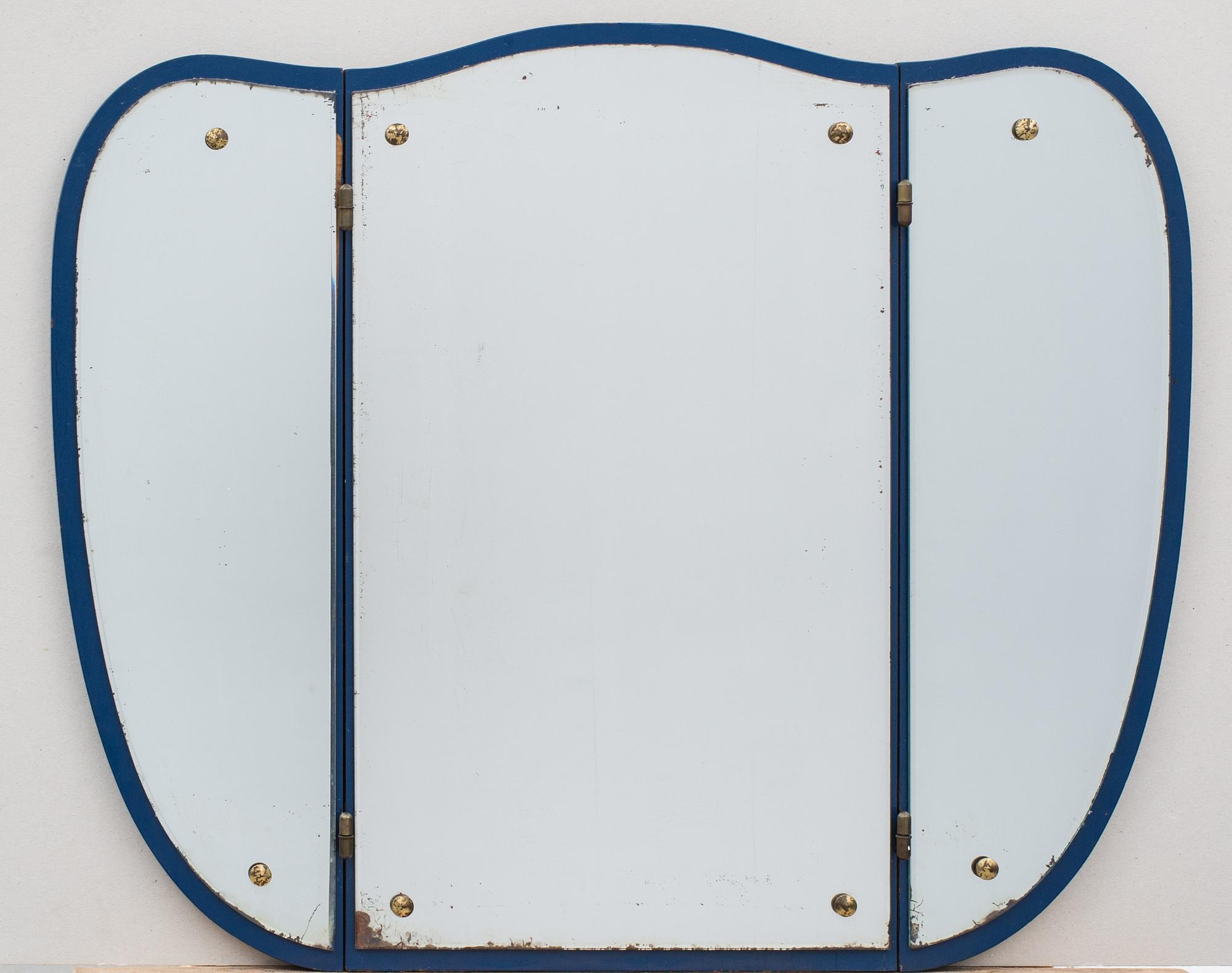 TOILETTEBORD med SPEGEL, Art deco, 1900-talets första hälft.