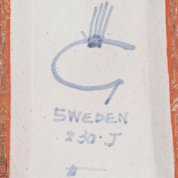 VASER, ett par, "Karneval", Stig Lindberg, omkring 1900-talets mitt.