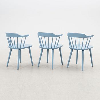 Yngve Ekström, Armchairs 3 pcs "Småland Bistro" second half of the 20th century.