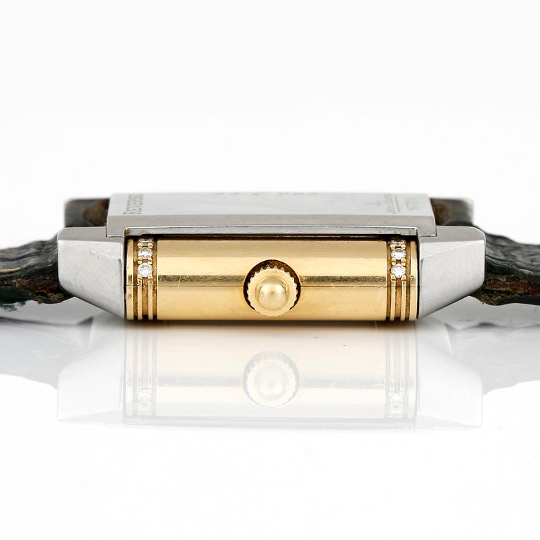 ARMBANDSUR, dam, "Reverso", Jaeger Le Coultre, Schweiz, ca 2000.