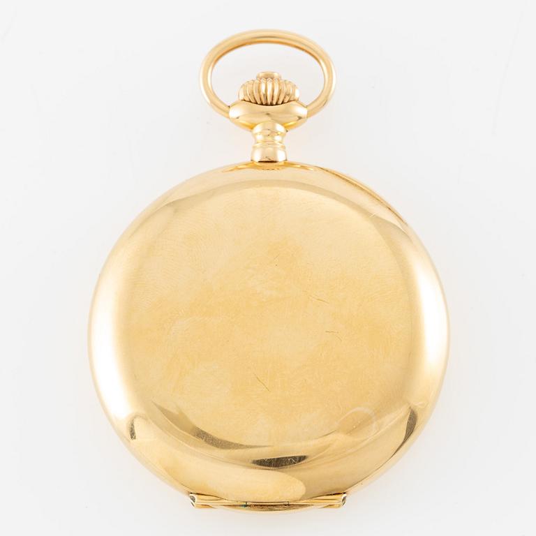 Omega, pocket watch, hunter, 53.5 mm.