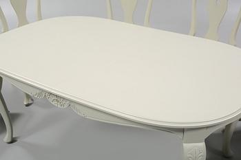 MATGRUPP, 7 delar, rokokostil, 2000-tal.