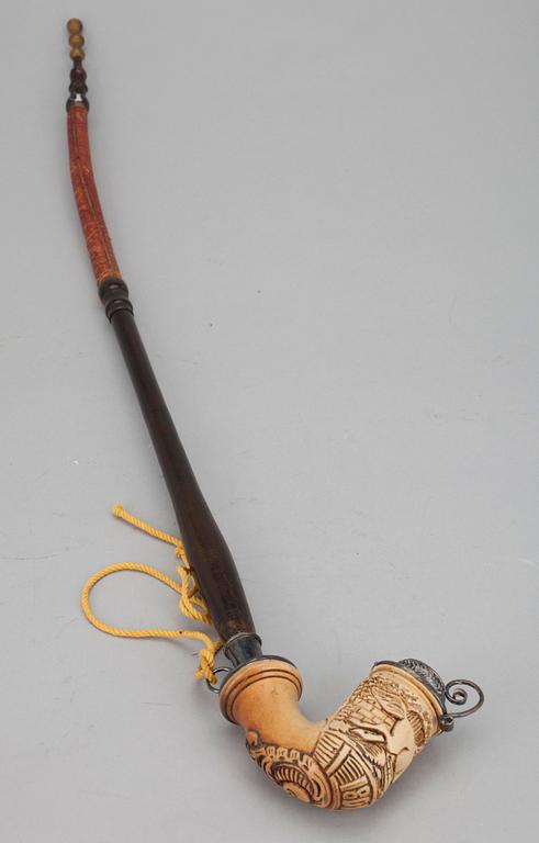 PIPA, silverbeslag, Björneborg 1839, Gustaf Wilhelm Masner.