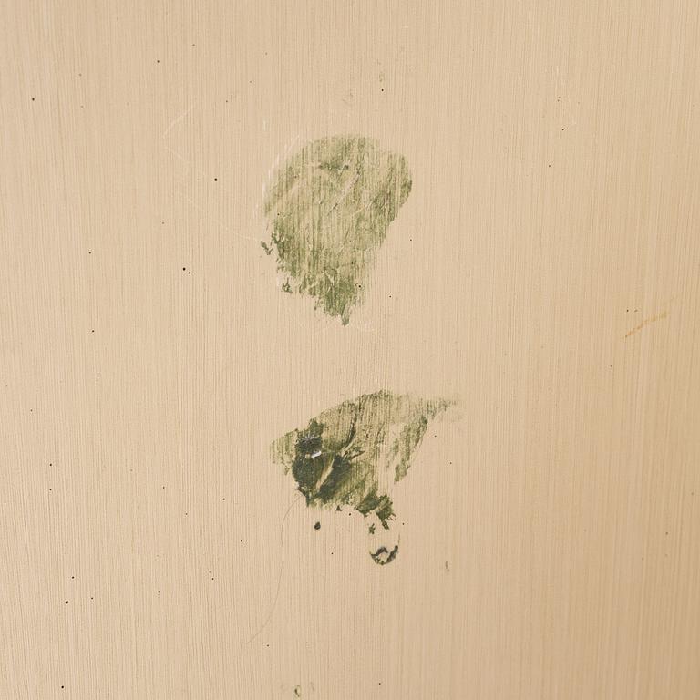 Bedside tables, a pair, K.A Roos.