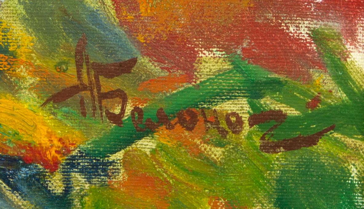 Anatoli Belonog, oil on canvas, signed.