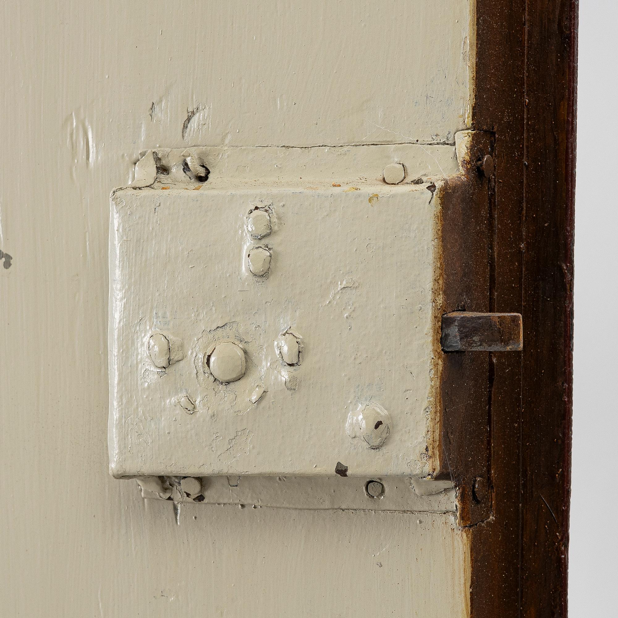 A corner cupboard, dated 1779.
