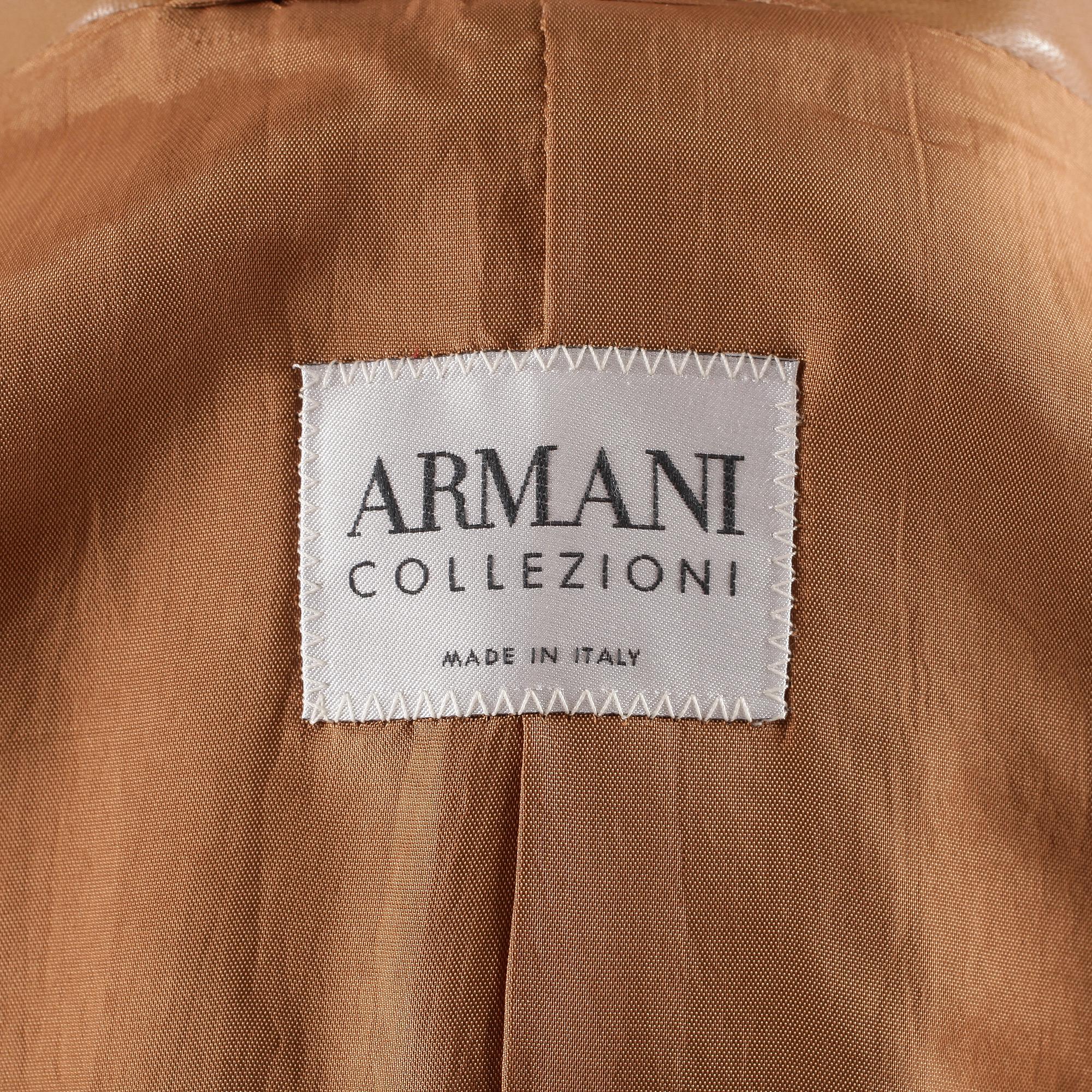 ROCK, skinn, Armani Collezione, ca2010.