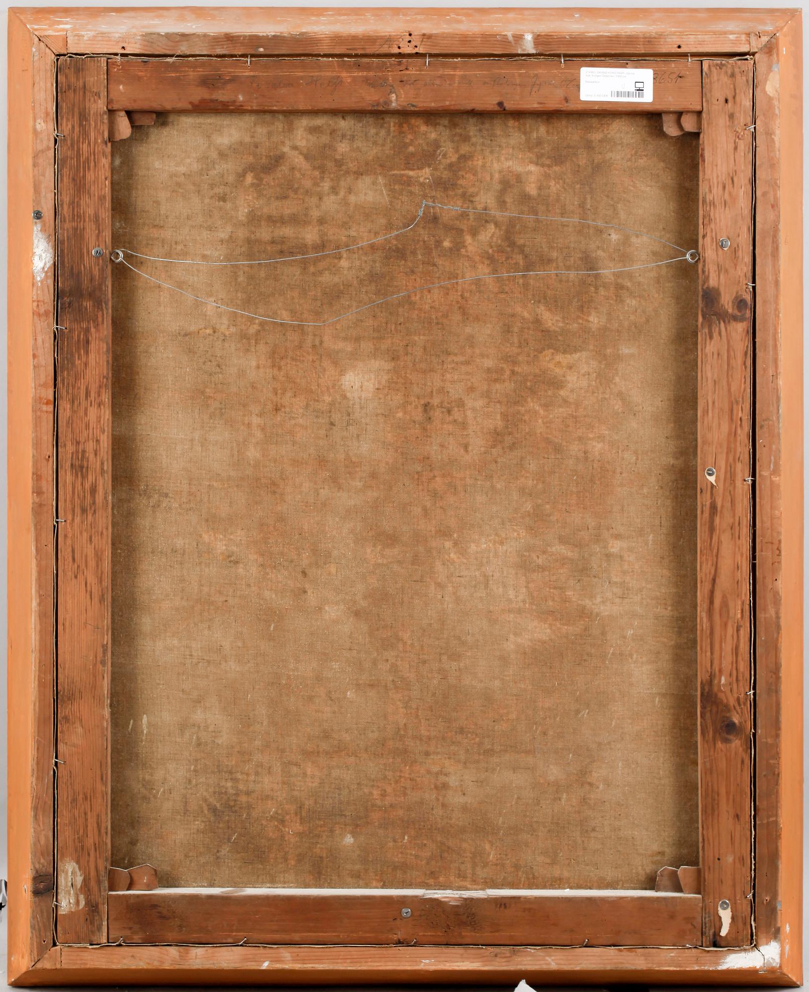 OKÄND KONSTNÄR, olja på duk, troligen Österrike, 1800-tal.