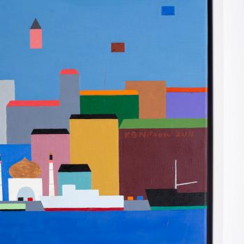 KG Nilson, oil on canvas, signed Kg Nilson and dated 2011.