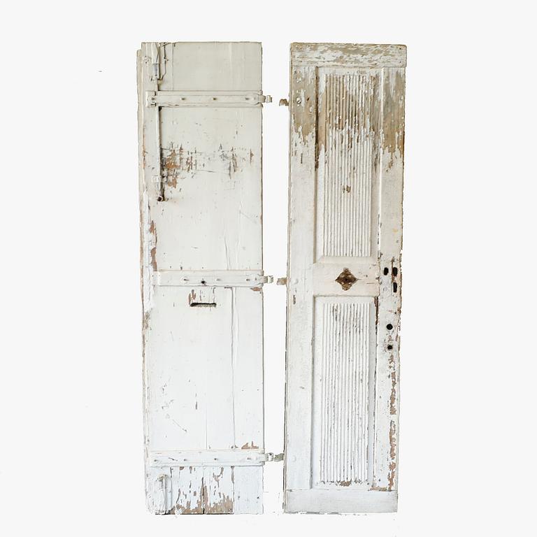 Doors, a pair from the 19th century.
