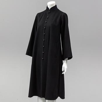 YVES SAINT LAURENT, a 1960's-70's coat, size 36.