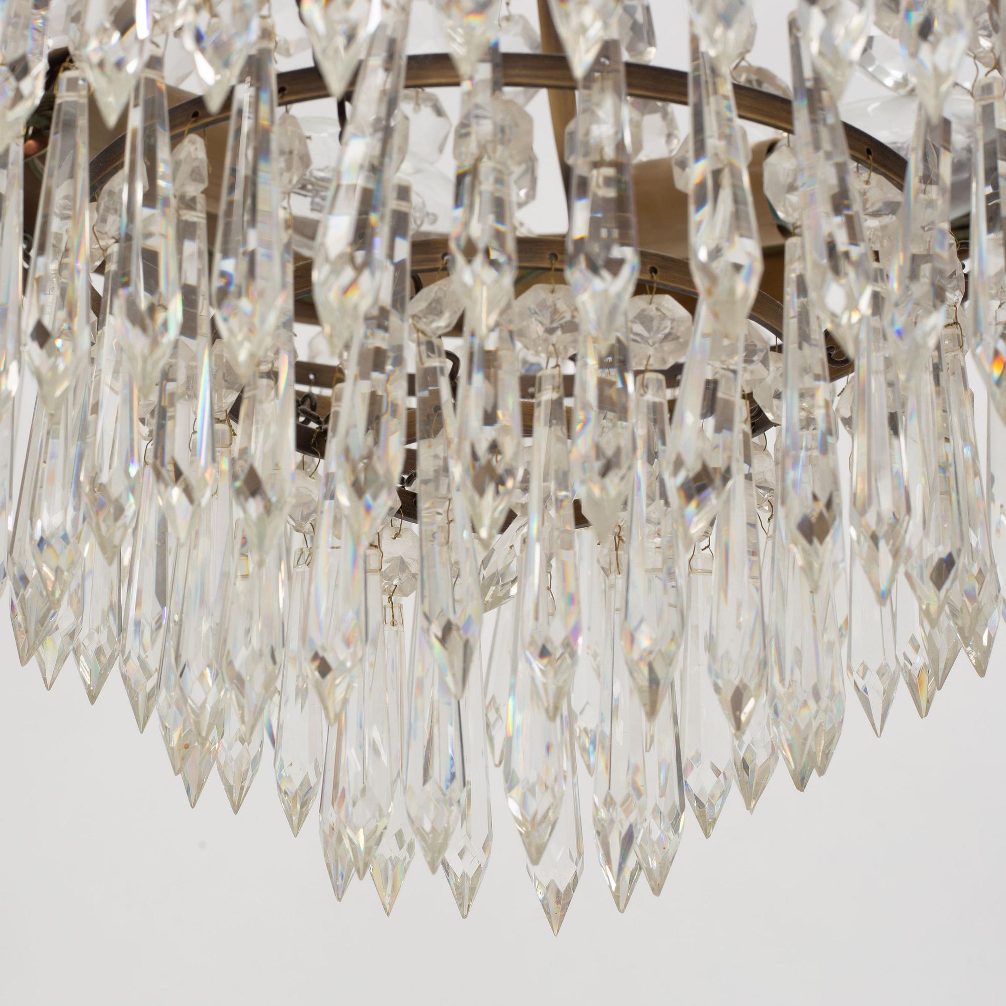 Chandelier, Gustavian style, 20th Century.