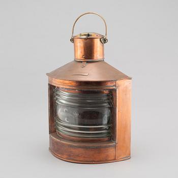 A ship lantern, first half of the 20th century.