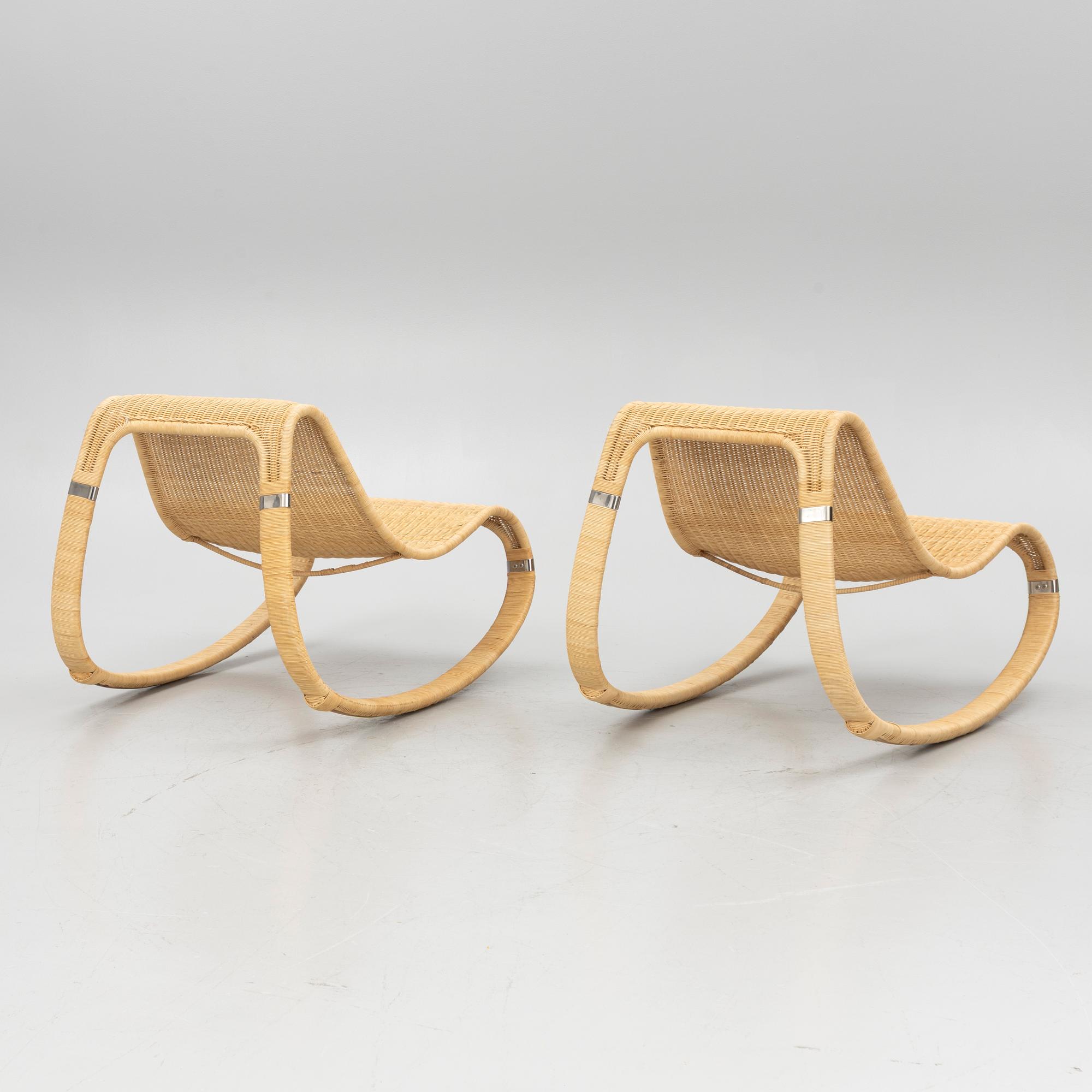 James Irvine, a pair of 'Gunghult' lounge chairs, IKEA, Sweden, 2002.