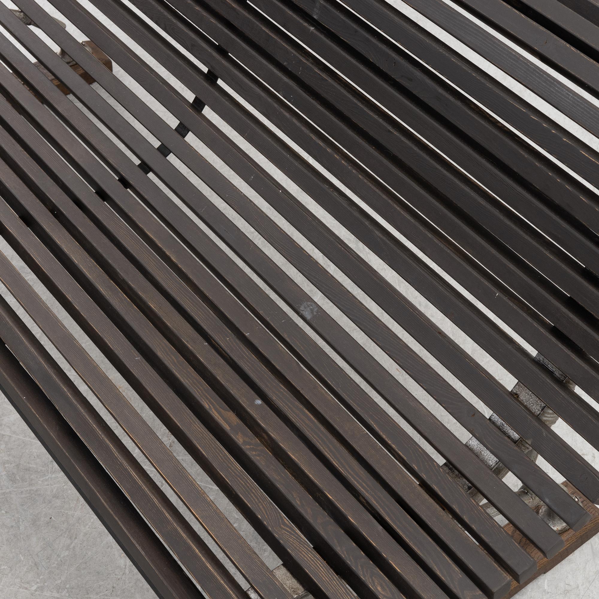 Trädgårdssoffa, 1900-talets början.