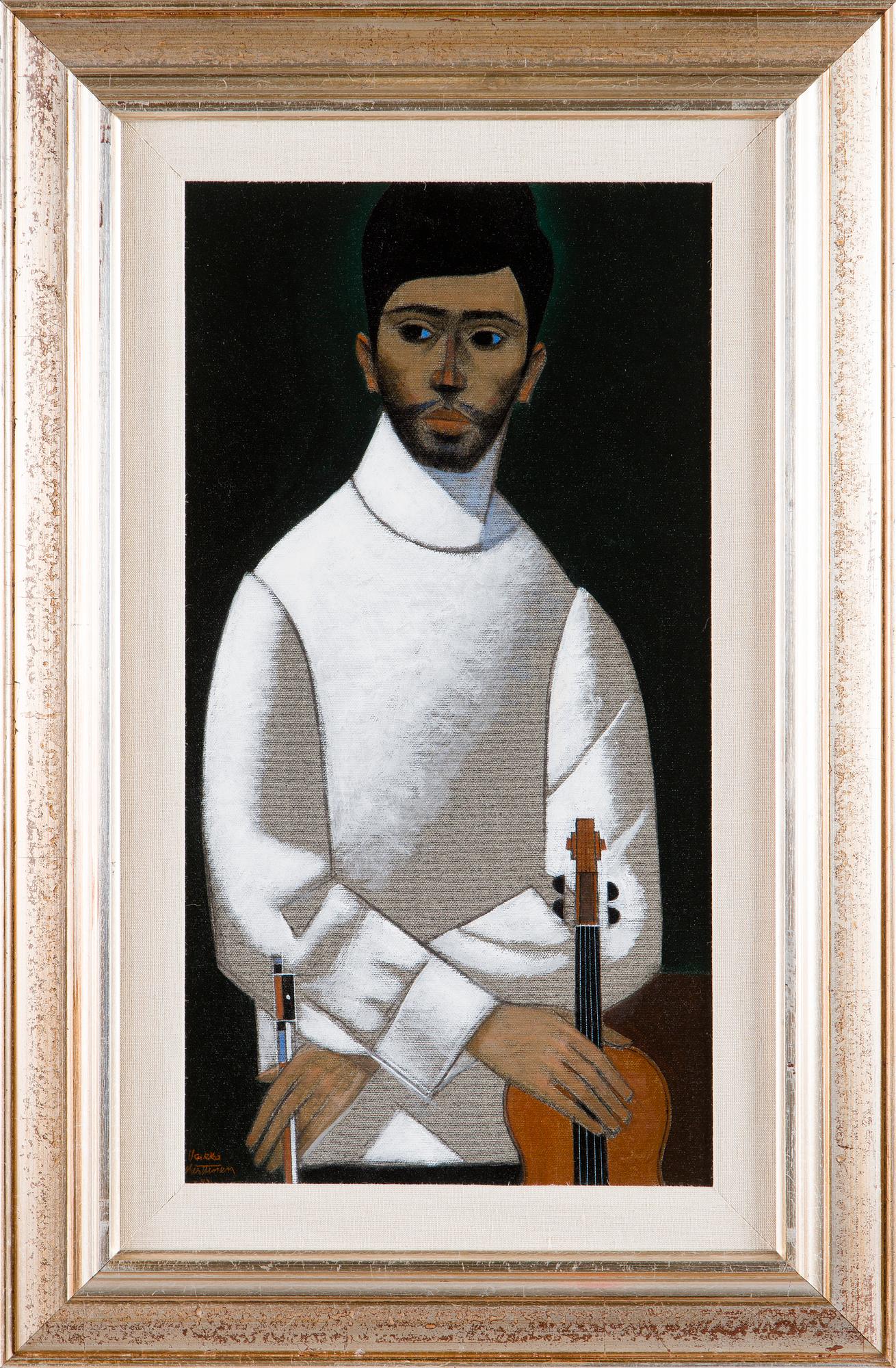 Veikko Marttinen, Man with Violin.