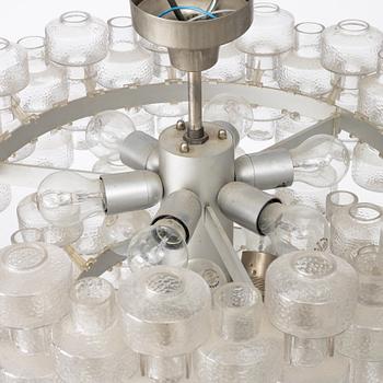 Gert Nyström, a “Festival” ceiling lamp, Fagerhult, 1960s–70s.