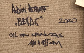 Rodion Petroff, ol on canvas signed and dated 2020.