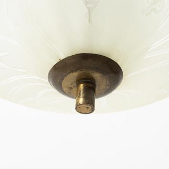 Carl Erik Bodén, A Swedish Modern ceiling lamp, Glössner, 1930's - 1950's .