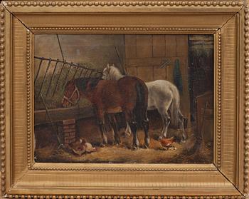 CAESAR BIMMERMANN, olja på dubblerad duk, monogramsignerad och daterad 1876.