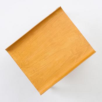 Alvar Aalto, a birch table model 75, probably executed by Huonekalu-ja Rakennustyötehdas A.B, Finland, 1930s-40s.