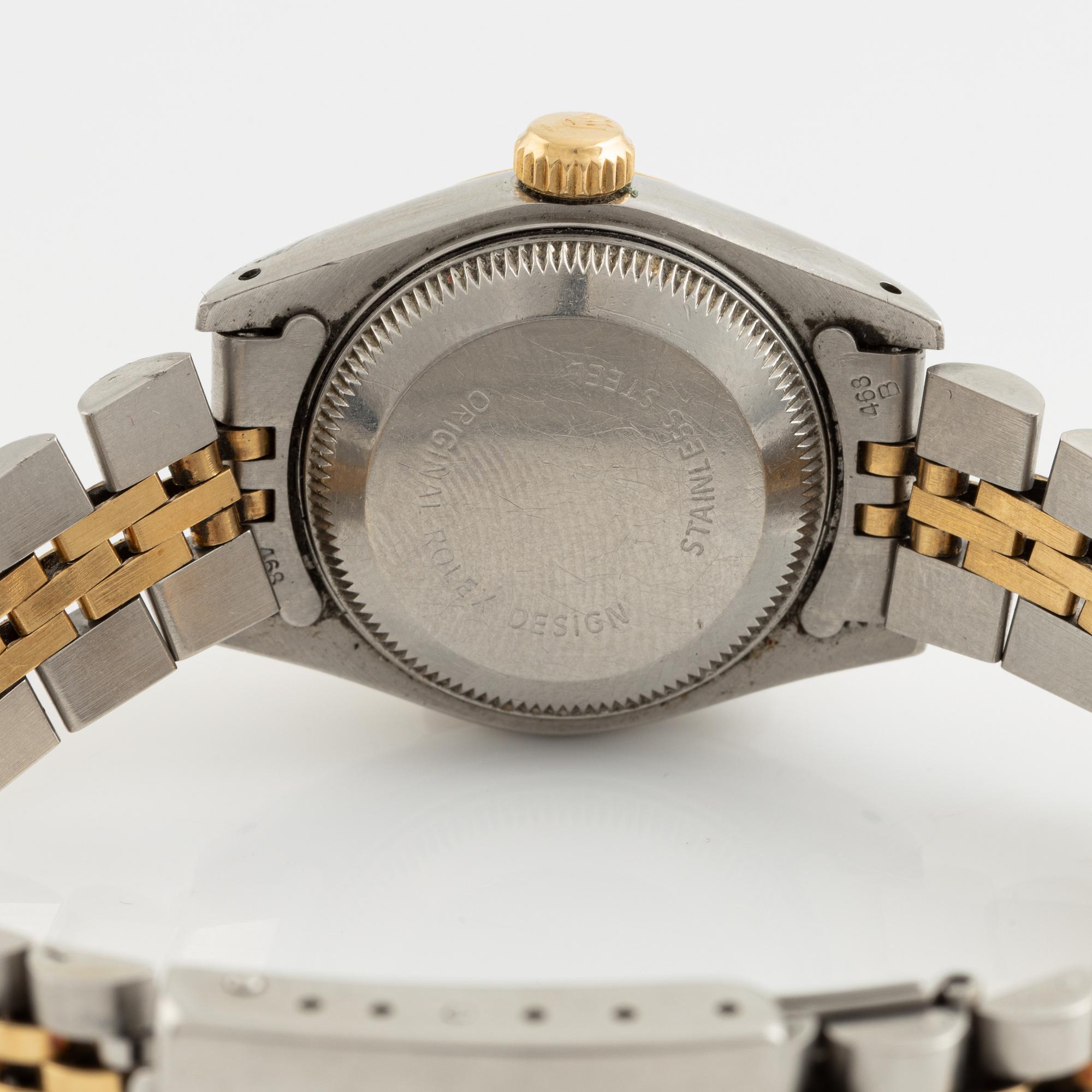 Rolex, Oyster Perpetual, Datejust, "Arabic Dial", armbandsur, 26 mm.