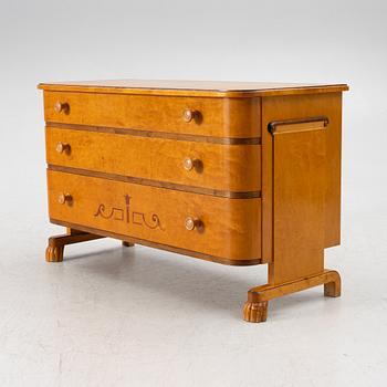 Chest of drawers, 1930s/40s.