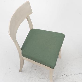 Four Empire chairs, Denmark, first half of the 19th Century.