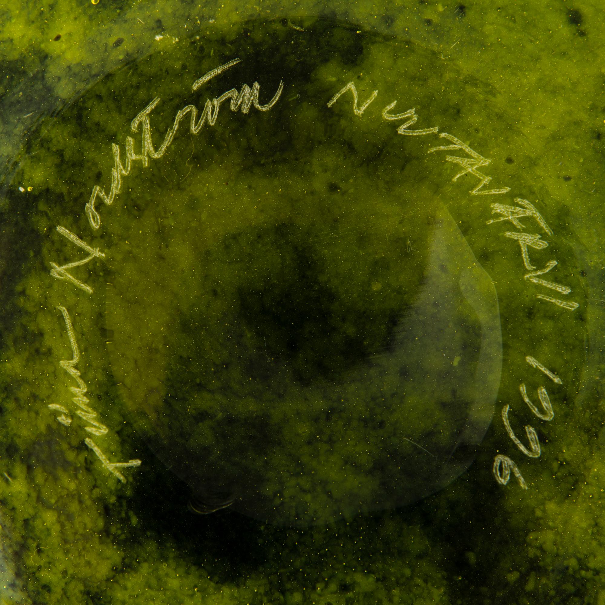 TIINA NORDSTRÖM, a 'Sun ray' art glass signed Tiina Nordström Nuutajärvi 1996.