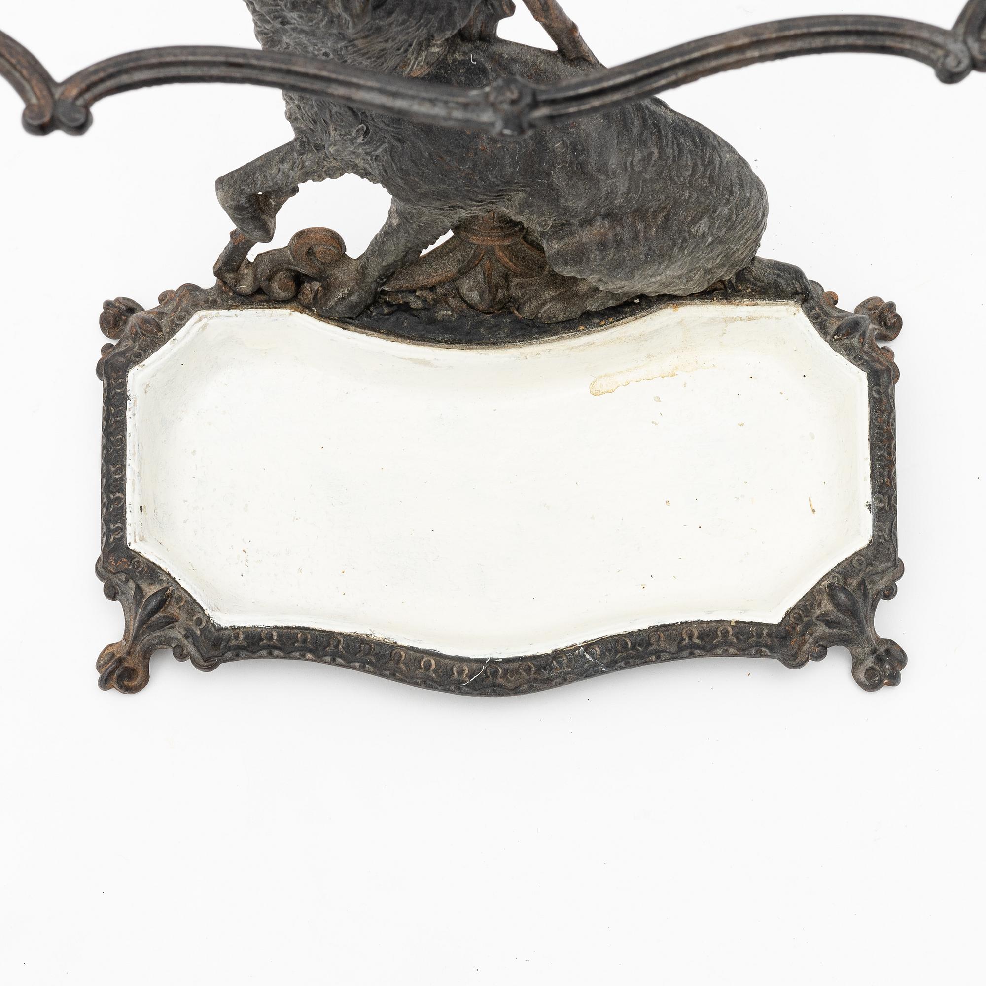 Umbrella stand, circa 1900.